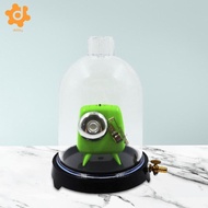 [utruiut0k] Sound Physics Demonstration Easy to Use Clear Vacuum Bell Jar Set Vacuum