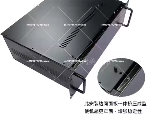3U 19-inch Standard Chassis, Rack Plug-in Box, Server Industrial Control Chassis