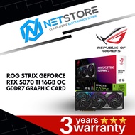 ASUS ROG STRIX GEFORCE RTX 5070 TI 16GB OC GDDR7 GRAPHIC CARD - 90YV0M90-M0NA00