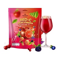 น้ำชง เรดซี มัลติวิตามิน 30ซอง Red-C Multi Vitamins ฝ้ายคาวาอี้ Faiicawaii วิตามิน คอลลาเจน Redc Red