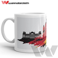 Berlin Germany Glass Germany Mug Berlin Germany Mug Gift German Mug Berlin Souvenir