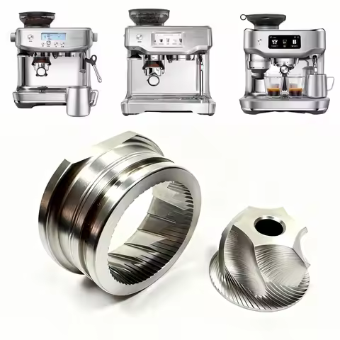 Breville Conical Grinder Burr Set Replacement for Breville BES880/881/878/995/980XL/990 Espresso Mac