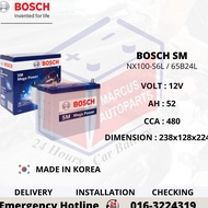 BOSCH SM MEGA POWER NX100-S6L | NS60L | 65B24L CAR BATTERY