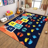 Cartoon Cartoon Jumping House Carpet Cute Carpet-Children's Carpet-Children's Room, Japanese Tray, N