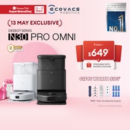 [NEW] ECOVACS DEEBOT N30 PRO OMNI Robot Vacuum | 10,000 Pa | ZeroTangle™ 2.0 | 60C Hot Water Washing