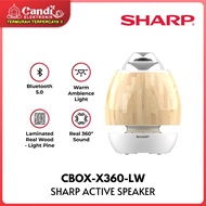 SHARP Active Speaker 55 Watt CBOX-X360-LW