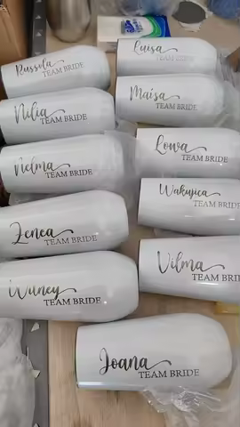 Custom Logo Wedding Name 6oz Swig Cup Insulated Thermos Coffee Mug Vacuum Thermos Cool Travel Mug Tu