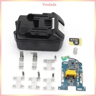 Yoo Durability Metal  Contacts Strips For BL1840 BL1850 BL1830 BL1860B LXT400 18V Devices  Securely 