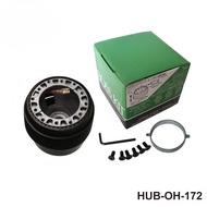 Racing Steering Wheel Hub Adapter Hub Boss Kit for Honda Civic 96-00 6 Bolt Hole Racing Steering Whe