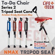 Ta-Da Chair Series 2 Tripod Seat Cane[1 YEAR WARRANTY] TA-DA Chair Seat Cane Series 2 (Ta-Da® Chair)