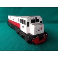 [Promo] Miniatur Kereta Api Kayu-Lokomotif Cc 201 (Putih-Merah)