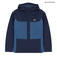 Giordano Mens Season Color Block Down Jacket (3 in 1) 01074603002 เสื้อกันหนาวผู้ชาย เสื้อแจ็กเก็ต เ