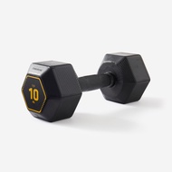 CORENGTH 10 kg 重量訓練及交叉訓練六角啞鈴－黑色