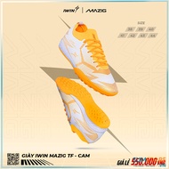 Giày Đá Bóng Iwin Mazig Đế TF Màu Cam - Giày Thể Thao Cho Sân Cỏ Nhân Tạo