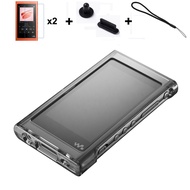 Clear Crystal Transparent Front and Back Case Cover For Sony Walkman NW A50 A55 A56 A57