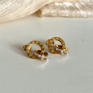 18k Gold Plated Ginvera Drop Earring