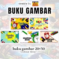 A4 picture book for elementary school children, 1 pack contains 5 pcs, okay by kiky