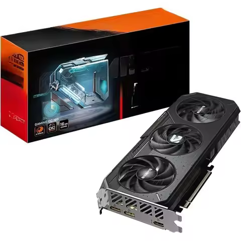 Radeon RX 9060 XT Gaming OC 16G Graphics Card, PCIe 5.0, 16GB GDDR6, GV-R9060XTGAMING OC-16GD Video 