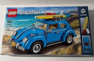 Lego Creator Expert Volkswagen Beetle 10252 (Retired Set) Surfboard Cooler Beach
