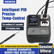 WEMON K21A T210 Soldering Station Adjustable from 100-480°C for Precision Electronic Welding and Rew