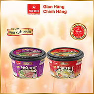 Thùng 12 tô Phở bò/ gà VIFON Chất lượng xuất khẩu 135g/tô