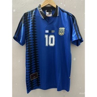 1994 Argentina Home Football Jersey Retro Soccer Jersey Custom Shirt