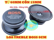 BỘ 2 CỦ LOA MID BOSS 8CM GIÁ RẺ - TẶNG TỤ 15MF