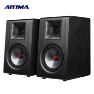 AIYIMA P600 6.5 Inch Passive Speaker Wood Carbon Fiber Woofer Silk Tweeter Bookshelf Speaker for Hif