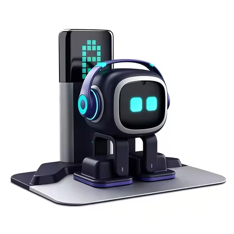 Emo Robot Voice Recognition Pet Robot AI Communication Intelligent Robot Electronic Toys Desktop Com