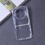 REDMI NOTE 14 4G REDMI NOTE 14 5G REDMI NOTE 14 PRO 5G REDMI NOTE 14 PRO PLUS CASE MELTING WAVY CLEA