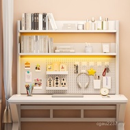 Desk Multi-Layer Student Shelf Hole Desk Shelf Board Book Shelf Computer Desk Desk Desktop Storage G