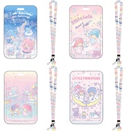 Gemini Sanrio Cartoon Children's Student Card Holder Bus Card Case Hard Shell Push-Pull Phone Long L