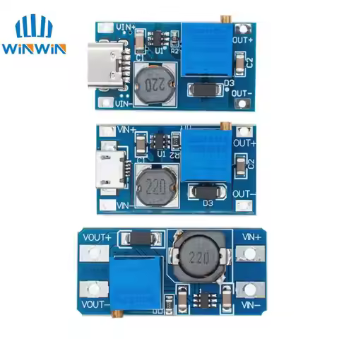 1pcs/10pcs MT3608 2A Max DC-DC Step Up Power Module Booster Power Module