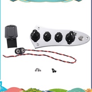 Universal 5 Jazz -08  Loaded Control Plate for 4/5 String  Guitar Spare Parts