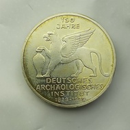 1116 - Koin Perak Jerman 5 Deutsche Mark German Archaeological Institute +