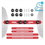 2Pcs Stair Tread Template Tool Sturdy Construction Portable Dual Nut Stair Tread Gauge Template Jig 