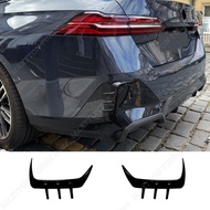For BMW G60 520i 525i 530i i5 eDrive40 Sedan M Sport 2023-2025 Rear Bumper Side Canard Wind Knife Sp
