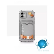 Transparent bread family Soft Case HP OPPO A18 A38 A58 A5s A9 A5 A57 A15s A16e A17 A53 A33 A54 A55 A