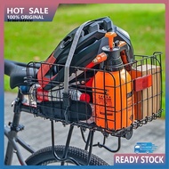 <lementree> Folding Bike Basket Weatherproof Bike Basket Foldable Heavy Duty Bike Rear Storage Baske