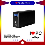 AWP Aide Pro LCD 900W-1500VA UPS with AVR Uninterruptible Power Supply (6 Sockets)