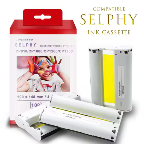KP108IN KP-36IN for Canon Selphy CP1500 CP1300 CP1200 Printer Ink Photo Print CP900 CP910 CP1000 Ink