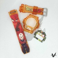 (Vcustom) DW-6900 CUSTOM PRINTING " DragonballZ KRILLIN " BAND AND BEZEL STRAP