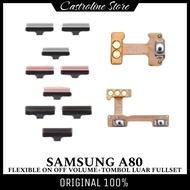 TOMBOL Flexible On Off Volume + External Button Samsung A80 A805F 1SET