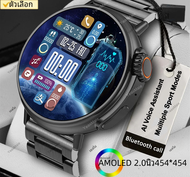 2024ใหม่บลูทูธโทรSmart Watch Ultra Series 9 Voice Assistant Health MonitorนาฬิกากีฬาฟิตเนสTracker Smartwatch Man