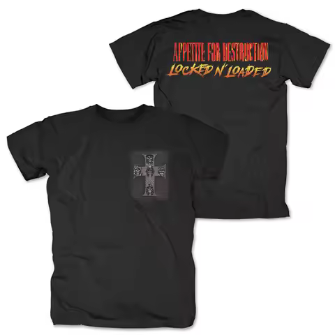 Guns N 'Roses: Guns N' Roses and Rose Band, Guns N 'Roses, Casual T-Shirt, Men's and Women's Luxury 