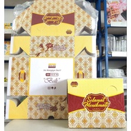 12 x 14 Cm Box 12 x 14 Cm Snack Box/ 3 Cake Box/ 2 Cake Box 1 Mineral Water Patterned Cake Box/ (10 