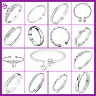 Lao Fengxiang 100 Sterling Silver Jewelry Sterling Silver Bracelet Pure Silver 999 Silver Bracelet B