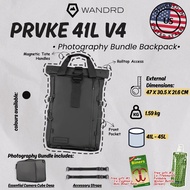 WANDRD PRVKE 41L V4 Photography Bundle Camera Backpack (Black)