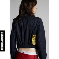 DSQUARED2/D2 Power Spring Summer Ladies Contrast Sleeve Denim Jacket