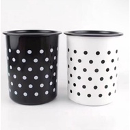 tupperware polka one touch canister 2L 2pcs